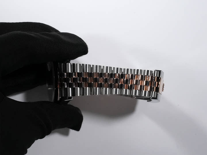 Rolex Datejust 36 Ref. 126231 Stainless Steel/Everose Gold Slate Roman Dial Jubilee Bracelet