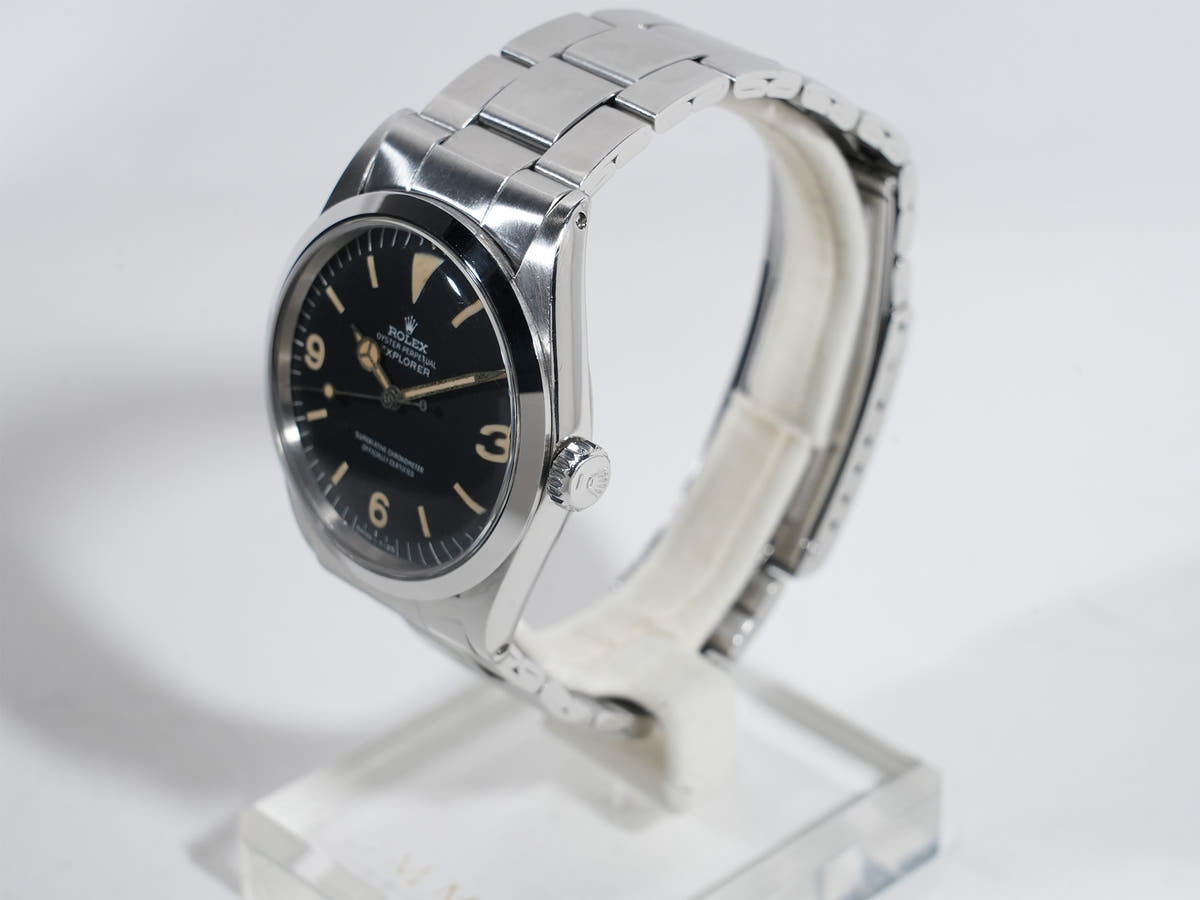 ロレックス エクスプローラーI Ref.1016 SS ブラック文字盤 中古 3fsatkkv