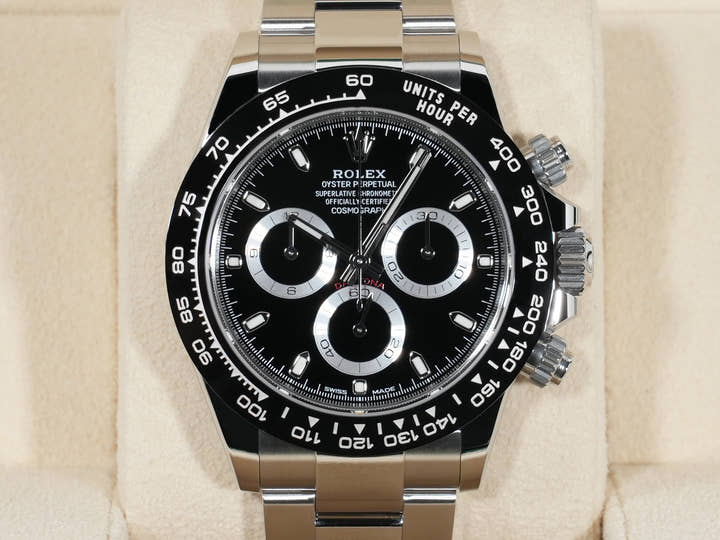 ロレックス デイトナ Ref.116500LN ステンレススチール ブラック文字盤