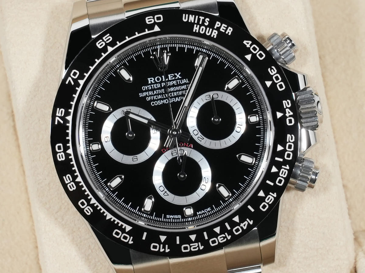 ロレックス デイトナ Ref.116500LN SS ブラック文字盤 未使用 of684qsn