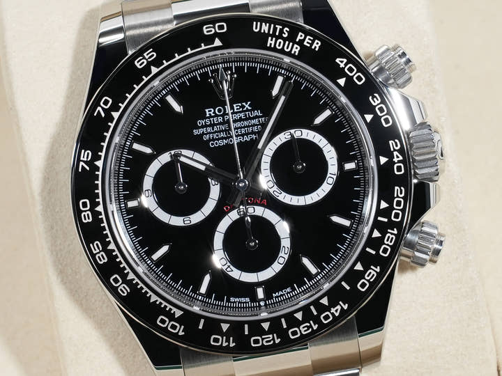 ロレックス デイトナ Ref.126500LN ステンレススチール ブラック文字盤