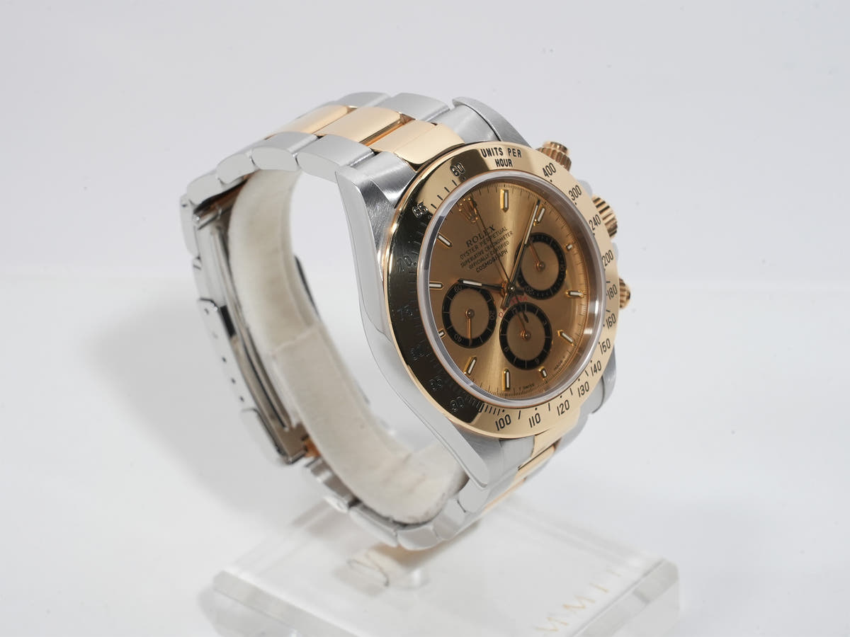 ロレックス デイトナ エルプリメロ Ref.16523 SS/YG シャンパン文字盤 中古 54fzru5n