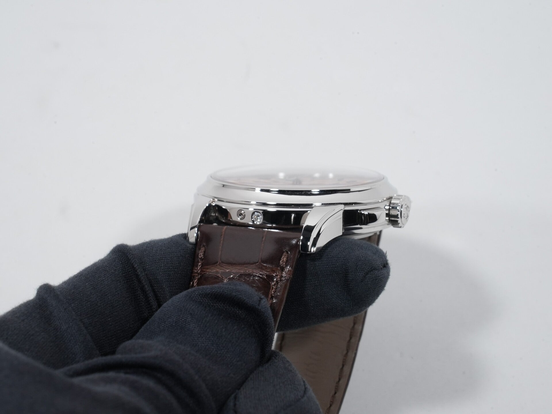 パテックフィリップ パーペチュアルカレンダー クロノグラフ Ref.5270P-001 PT ゴールデンオパーリン文字盤 美品 i8xf7vij