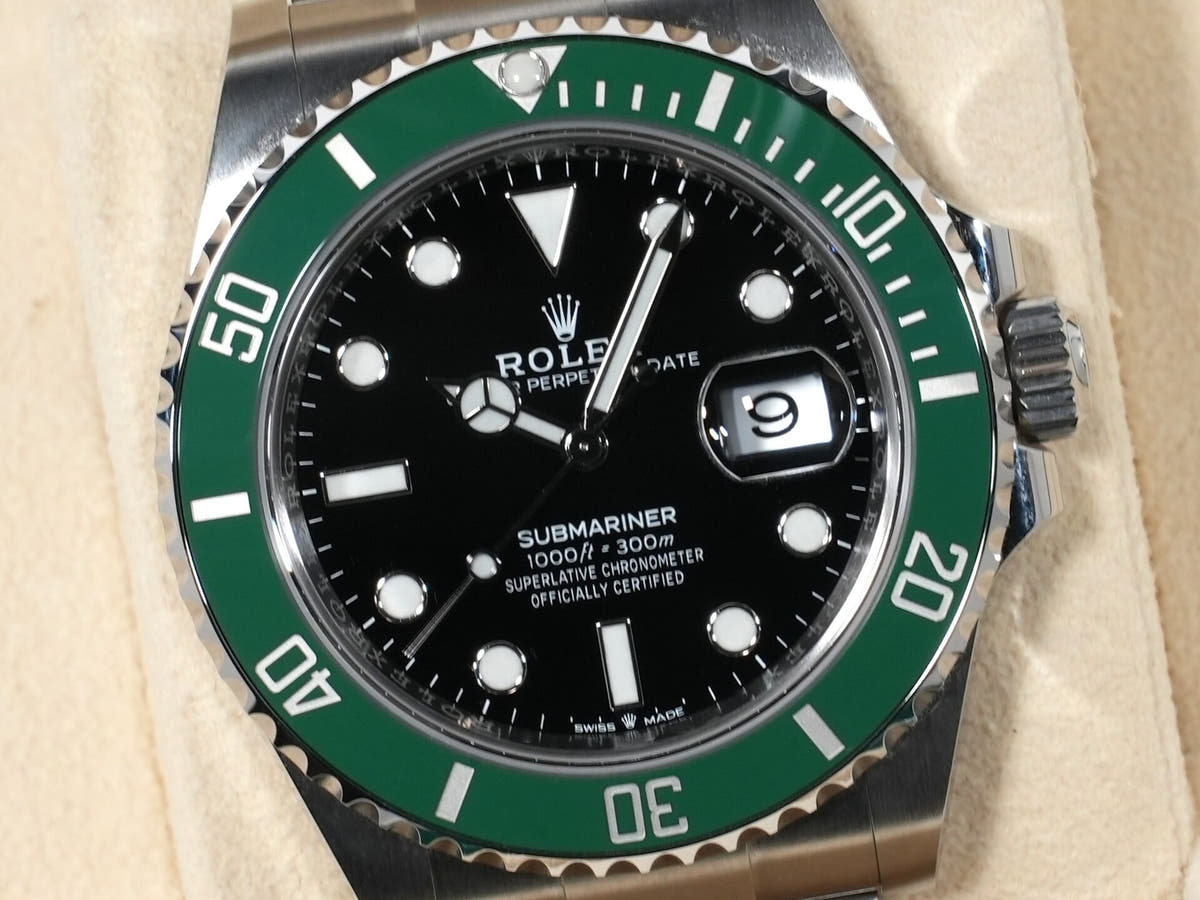 ロレックス サブマリーナー デイト Ref.126610LV SS ブラック文字盤 美品 jkoeyhb4