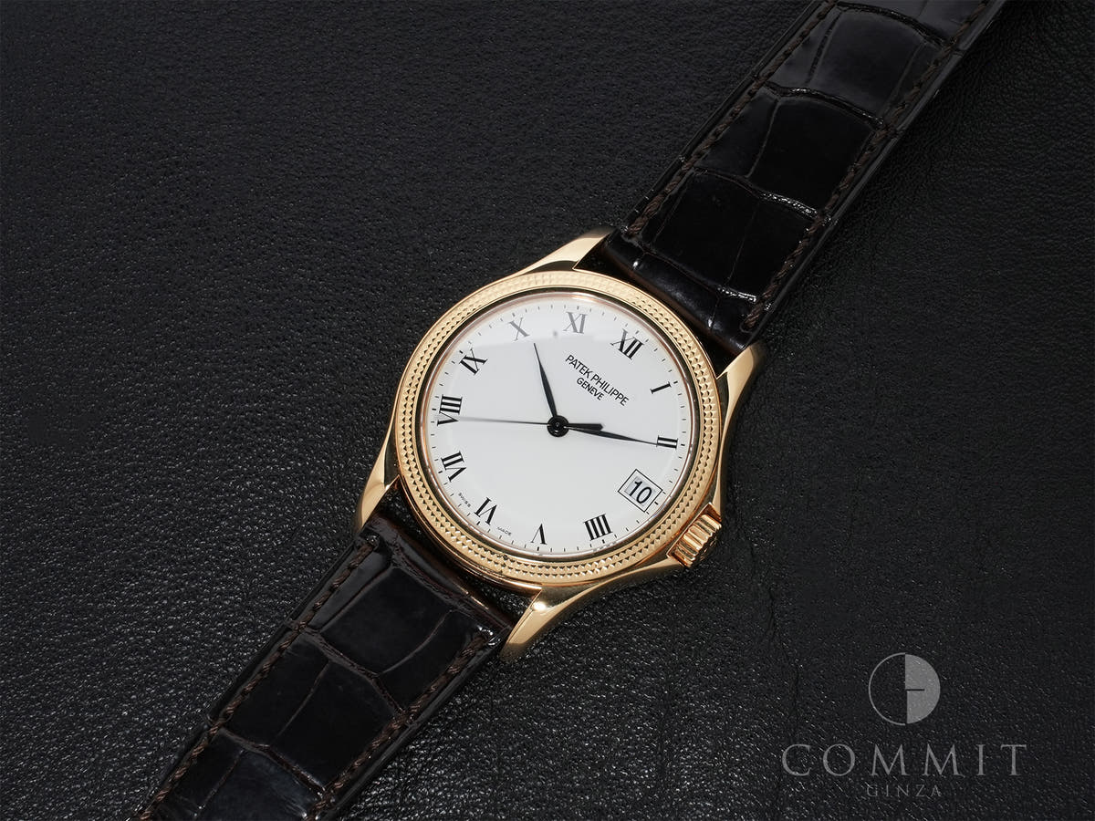 パテックフィリップ カラトラバ Ref.5117J-001 18KYG ホワイト文字盤 中古 qaqgt62d