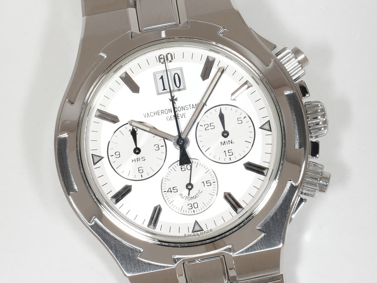 Vacheron Constantin Overseas Chronograph Ref.49140/423A-8790 SS Silver Dial Used dgxfdjkw