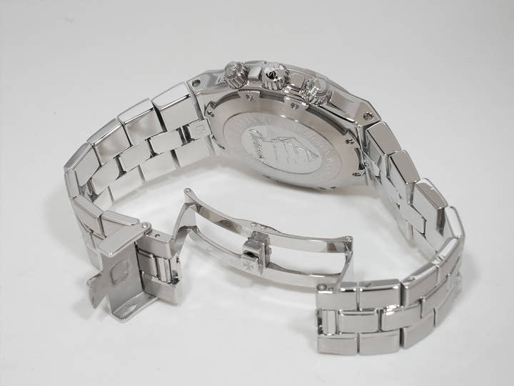 Vacheron Constantin Overseas Chronograph Ref.49140/423A-8790 SS Silver Dial Used dgxfdjkw