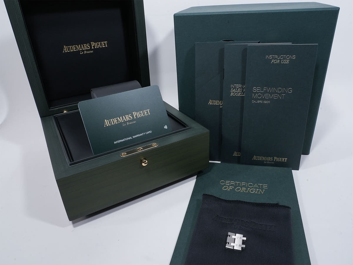 オーデマピゲ ロイヤルオーク 50周年記念 Ref.15550ST.OO.1356ST.03 SS グレー文字盤 美品 m2t6xp36