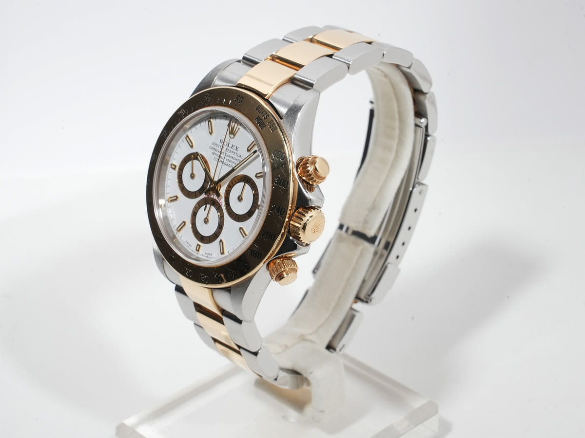 ロレックス デイトナ エルプリメロ Ref.16523 SS/YG ホワイト文字盤 中古 3x226j3h