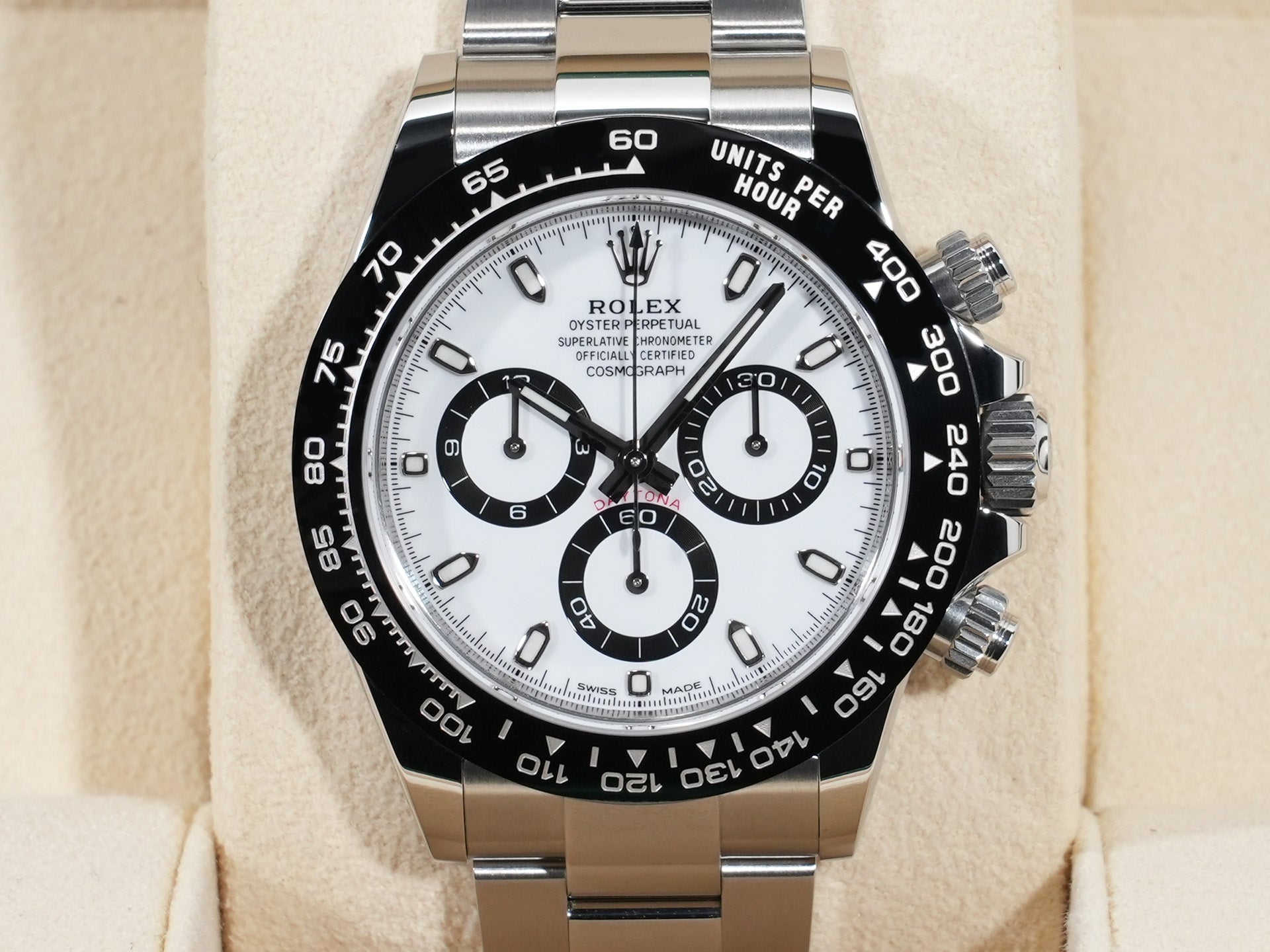 ロレックス デイトナ Ref.116500LN SS ホワイト文字盤 美品 6mrfqodm