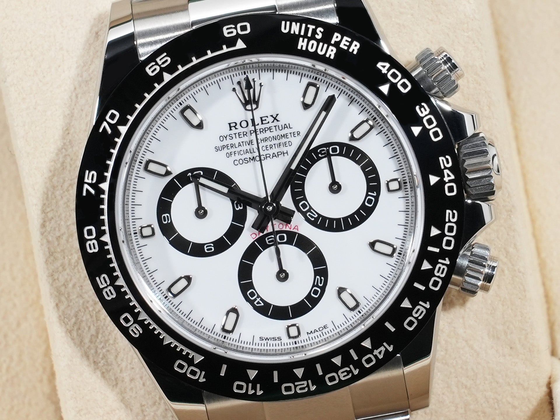 ロレックス デイトナ Ref.116500LN SS ホワイト文字盤 美品 6mrfqodm