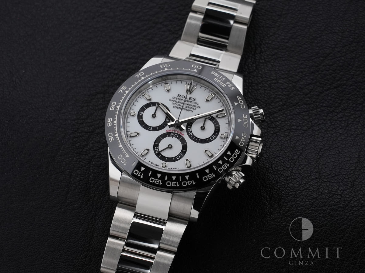 ロレックス デイトナ Ref.116500LN SS ホワイト文字盤 美品 6mrfqodm