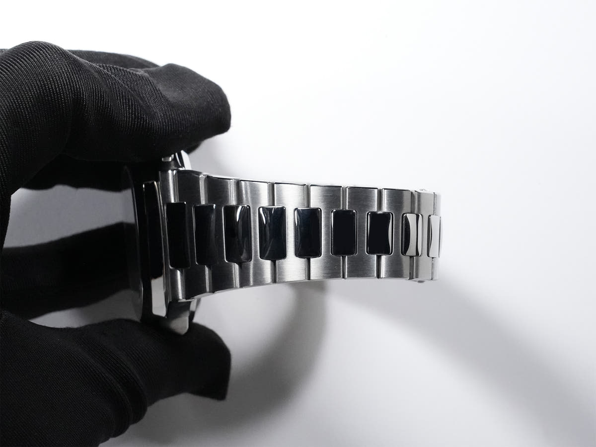 パテックフィリップ ノーチラス トラベルタイム クロノグラフ Ref.5990/1A-001 SS ブラックグラデーション文字盤 美中古 qj96g6i2