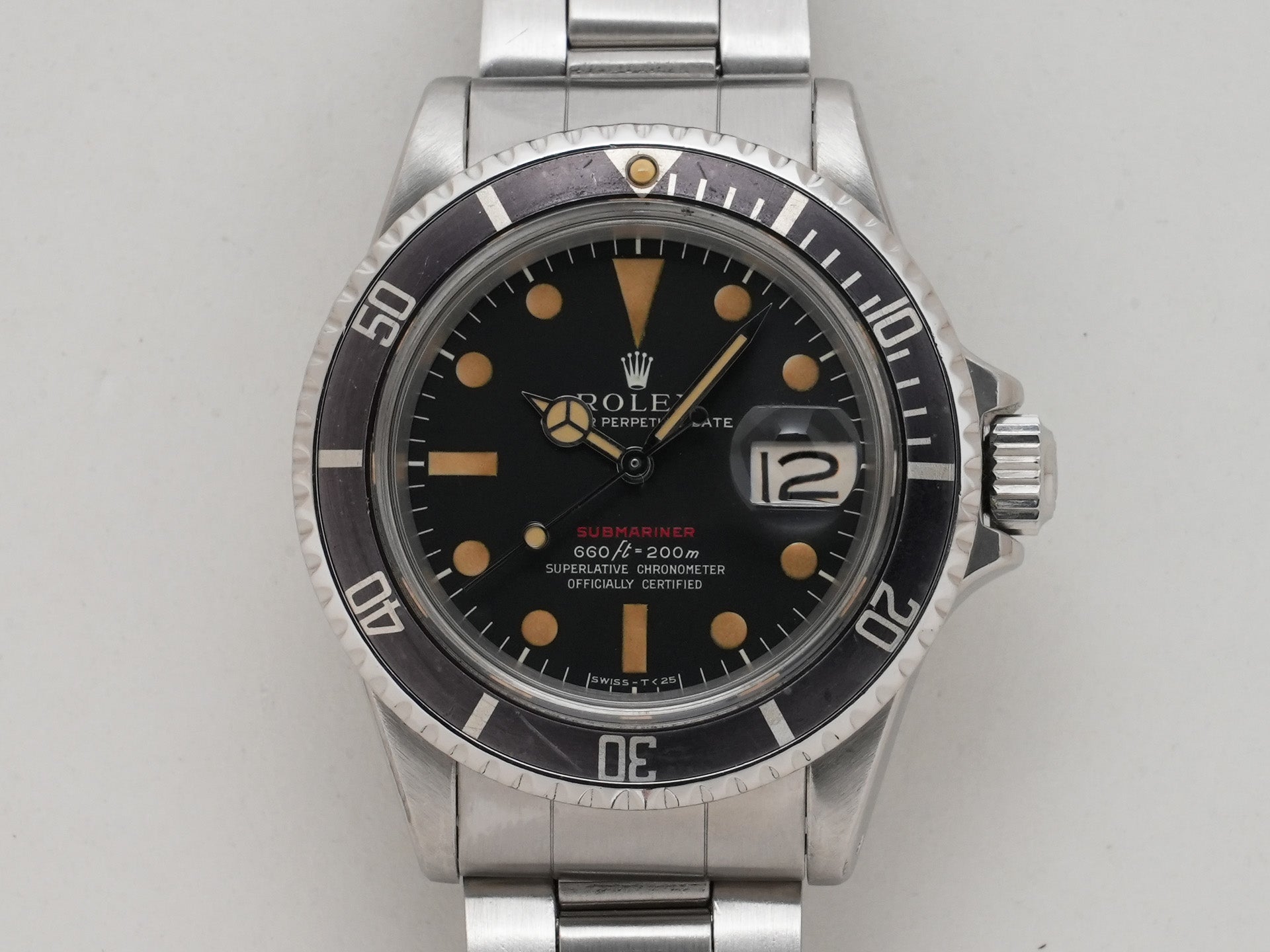 ロレックス サブマリーナー デイト Ref.1680 SS ブラック文字盤 中古 ys6p4879