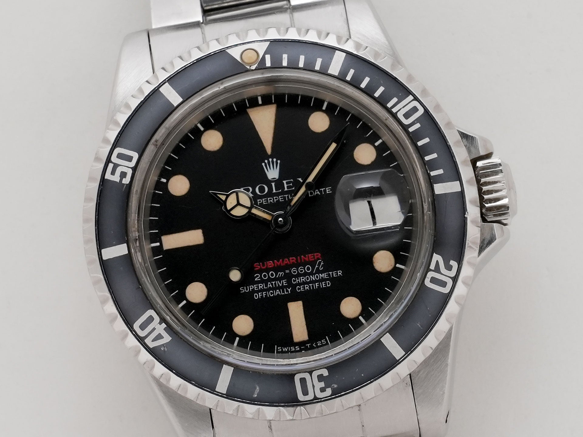 ロレックス サブマリーナー デイト Ref.1680 SS ブラック文字盤 中古 i8wvf8me