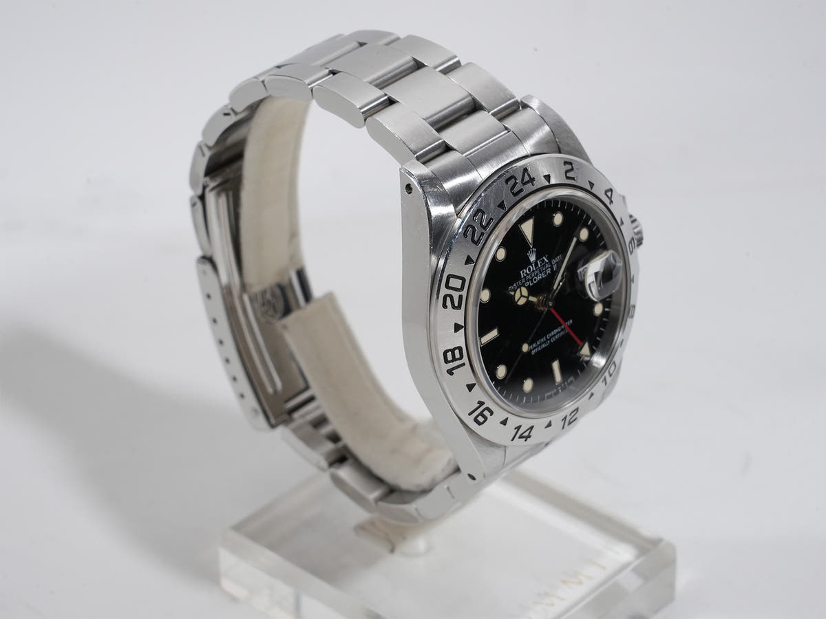 ロレックス エクスプローラーII Ref.16570 SS ブラック文字盤 中古 599d6ay8