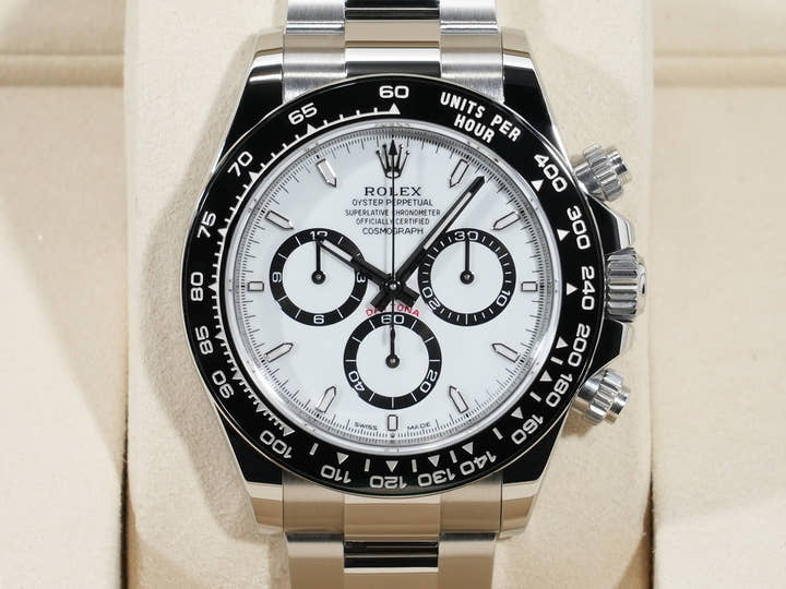 ロレックス デイトナ Ref.126500LN ステンレススチール ホワイト文字盤