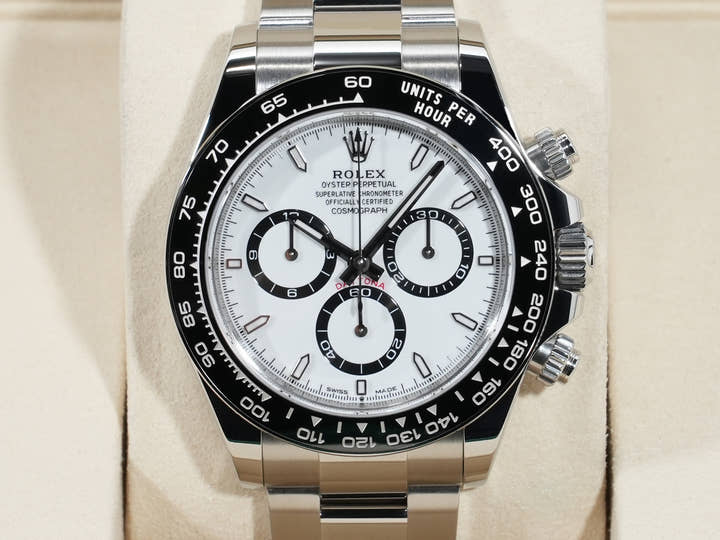ロレックス デイトナ Ref.126500LN ステンレススチール ホワイト文字盤