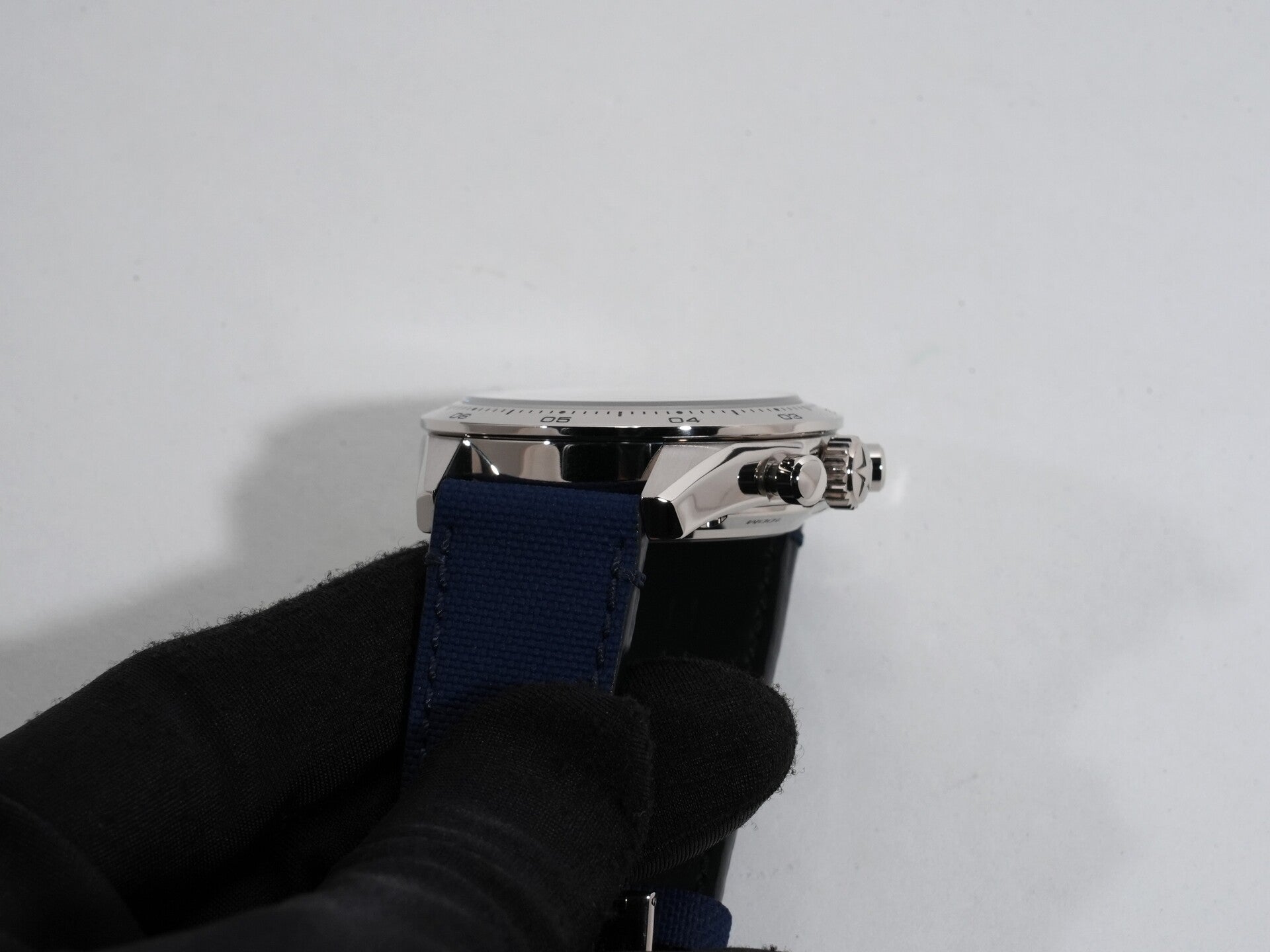 ゼニス クロノマスター スポーツ ヨシダ スペシャル エディション Ref.65.3103.3600/53.C920 18KWG アクアブルー文字盤 美中古 d9o8ciwn
