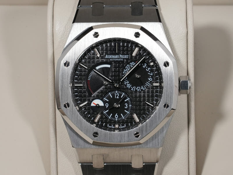 オーデマピゲ ロイヤルオーク デュアルタイム Ref.26120ST.OO.1220ST.03 SS ブラック文字盤 中古 c4737jmm