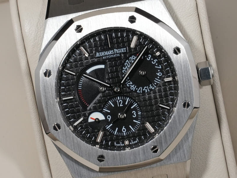 オーデマピゲ ロイヤルオーク デュアルタイム Ref.26120ST.OO.1220ST.03 SS ブラック文字盤 中古 c4737jmm