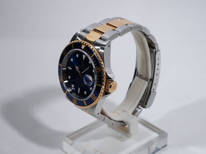 Rolex Submariner Date Ref. 16613 Stainless Steel/Yellow Gold Blue Dial