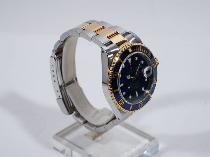 Rolex Submariner Date Ref. 16613 Stainless Steel/Yellow Gold Blue Dial