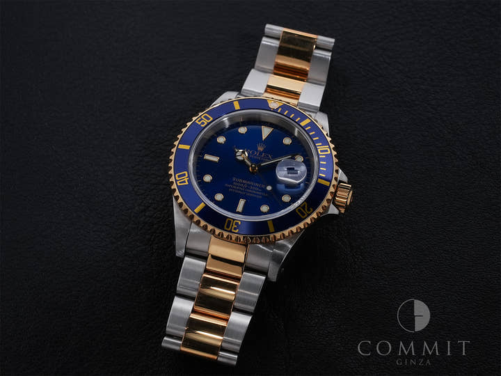 Rolex Submariner Date Ref. 16613 Stainless Steel/Yellow Gold Blue Dial