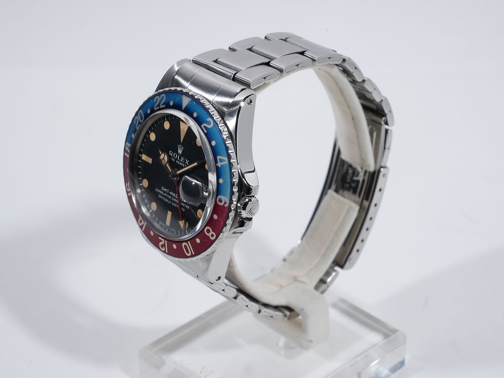 ロレックス GMTマスター Ref.1675 SS ブラック文字盤 中古 8dx3wv7r