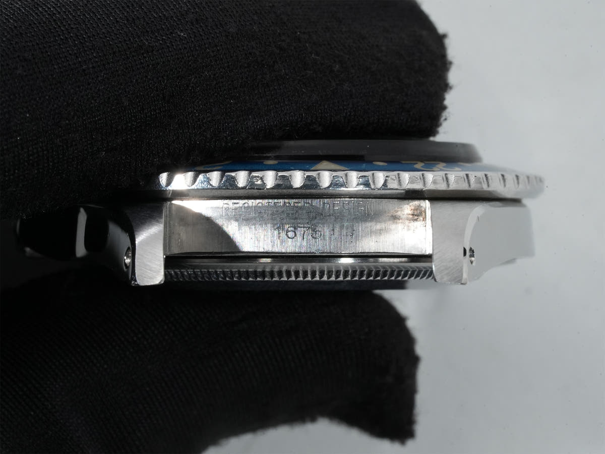 ロレックス GMTマスター Ref.1675 SS ブラック文字盤 中古 8dx3wv7r
