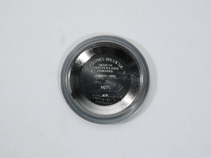 ロレックス GMTマスター Ref.1675 ステンレススチール ブラック文字盤 オイスターブレスレット