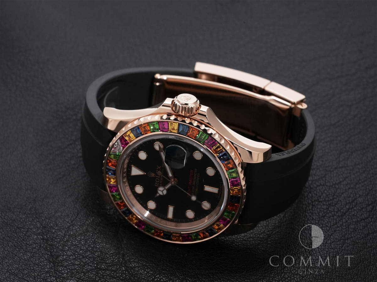 Rolex Yacht-Master 40 Ref.116695SATS 18KERG Black Dial Good Condition Pre-Owned 2bfofzae