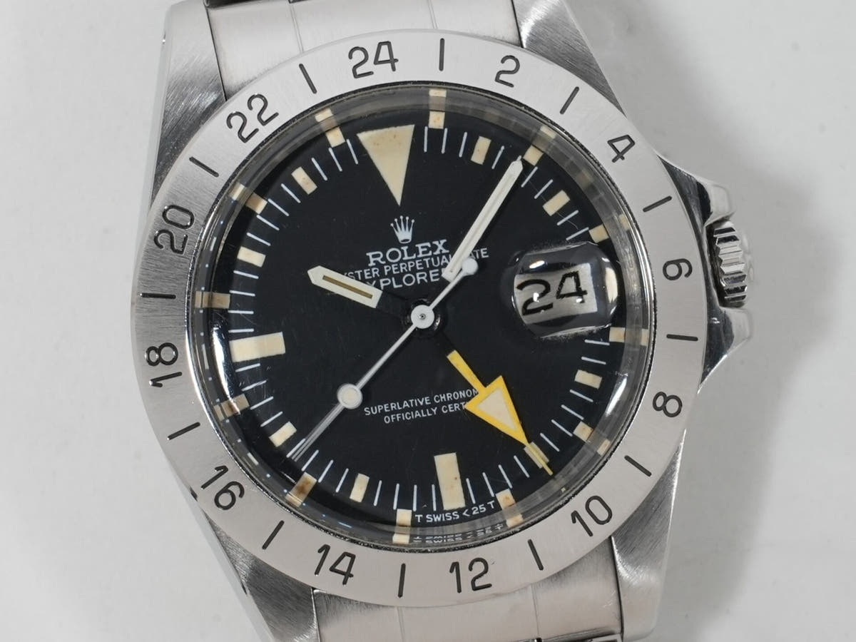 Rolex Explorer II Ref.1655 SS Black Dial Used arduofgm