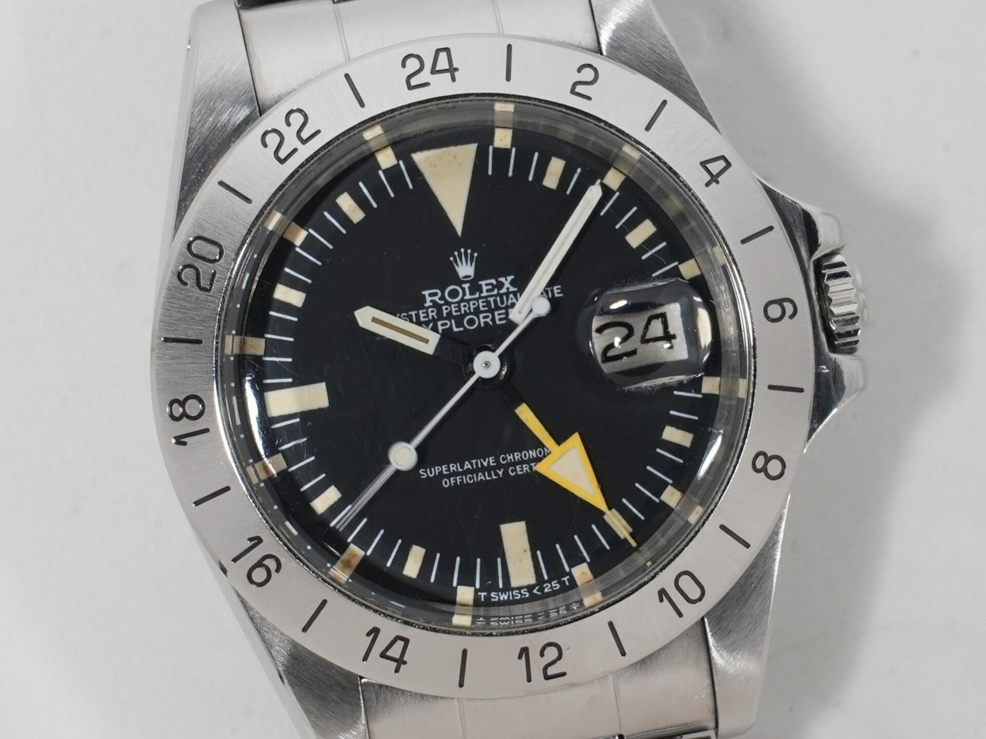 Rolex Explorer II Ref.1655 SS Black Dial Used arduofgm