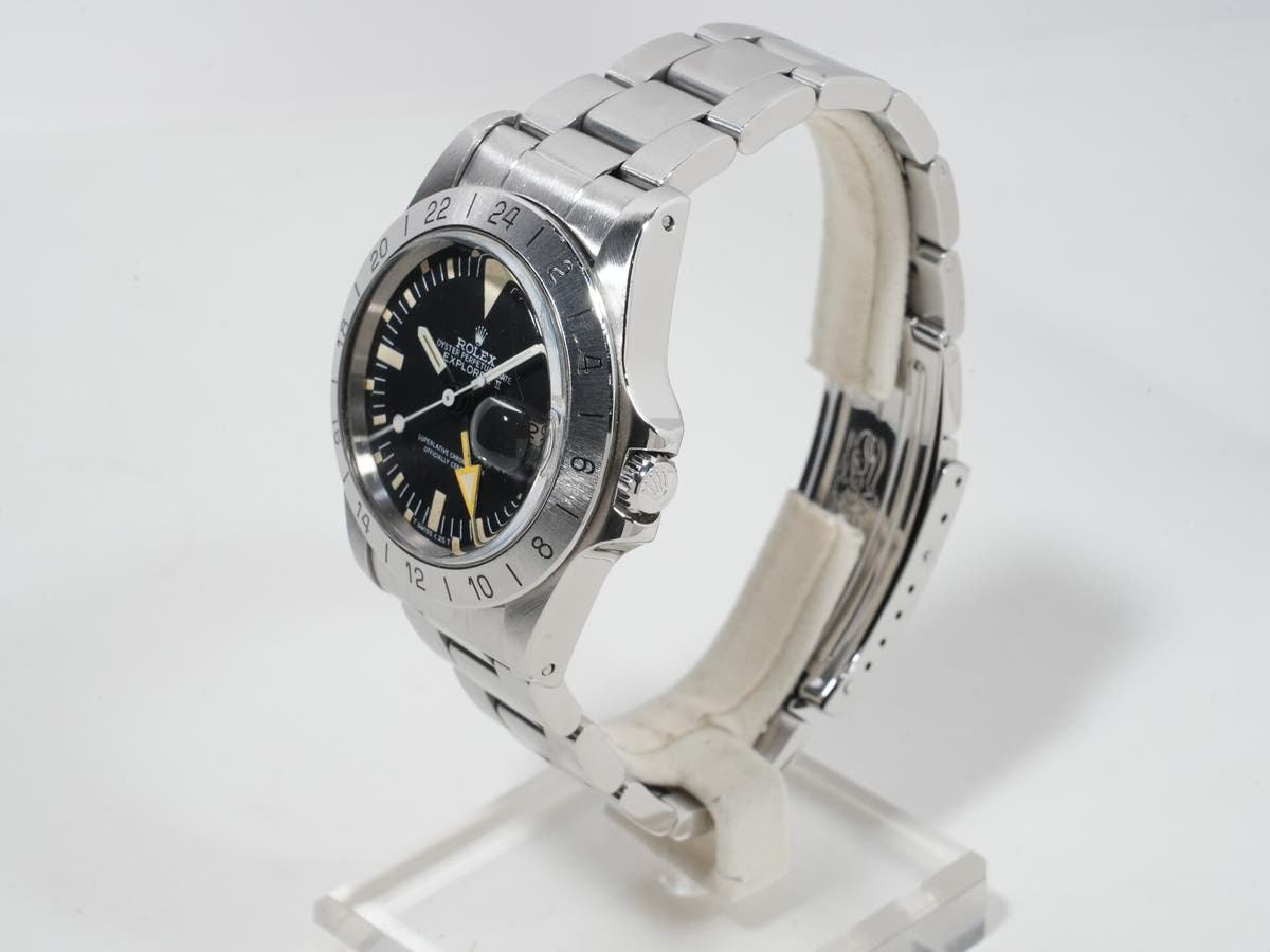 Rolex Explorer II Ref.1655 SS Black Dial Used arduofgm