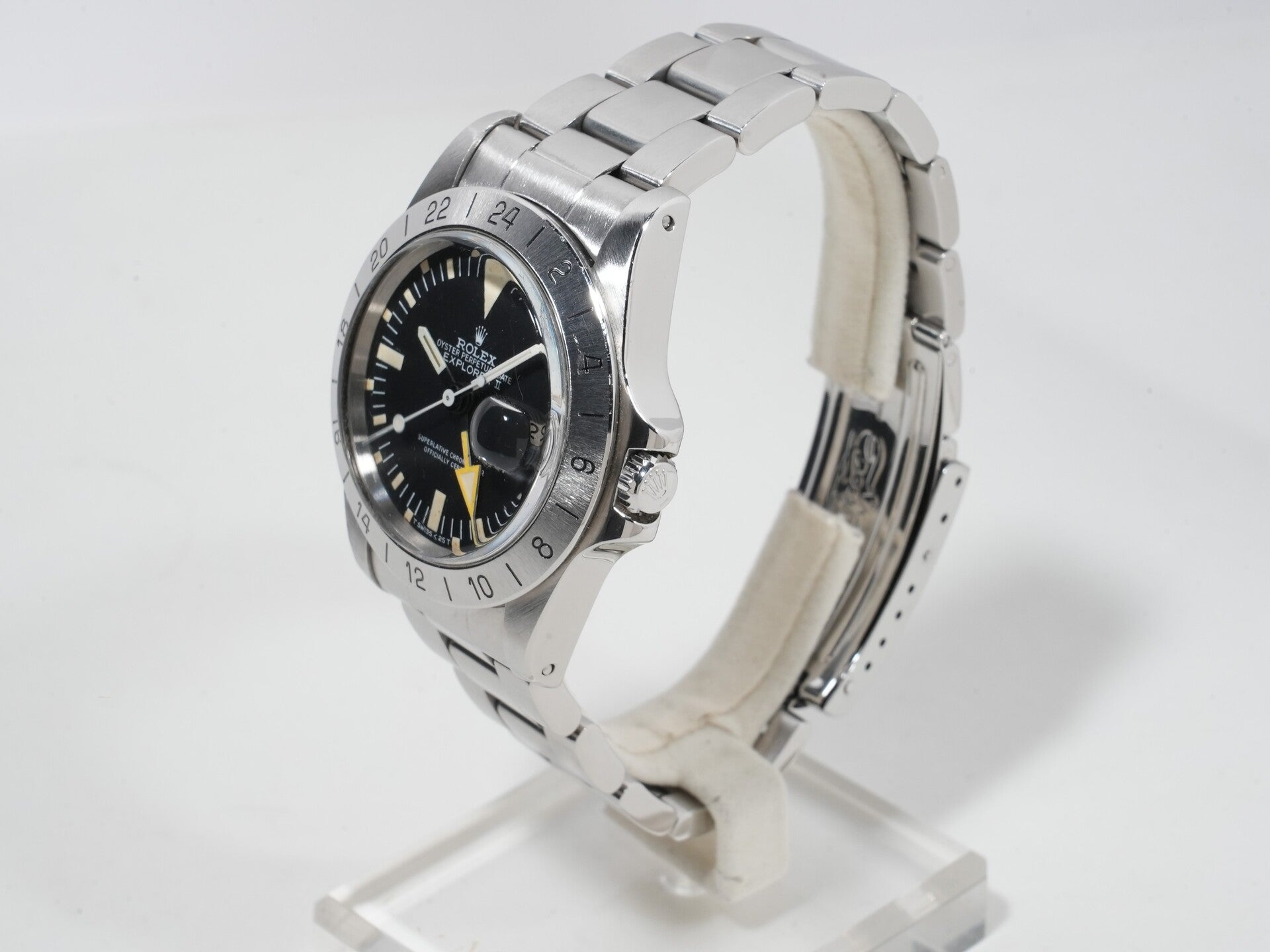 Rolex Explorer II Ref.1655 SS Black Dial Used arduofgm