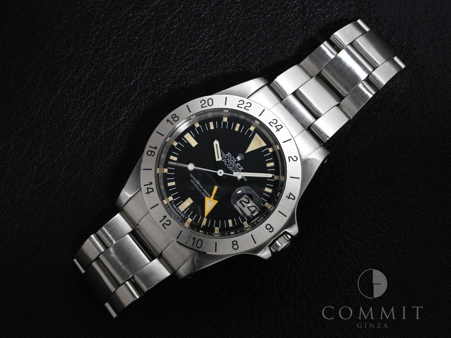 Rolex Explorer II Ref.1655 SS Black Dial Used arduofgm