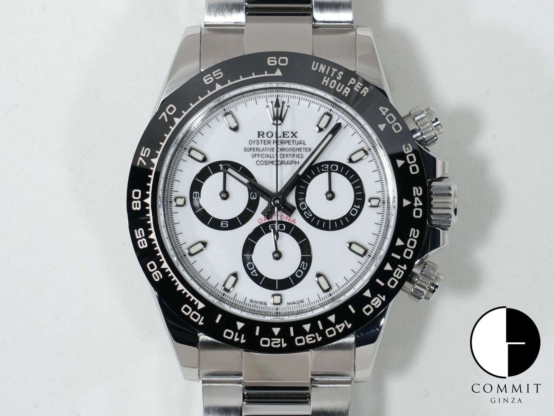 ロレックス デイトナ Ref.116500LN SS ホワイト文字盤 中古 y3xpsxg8
