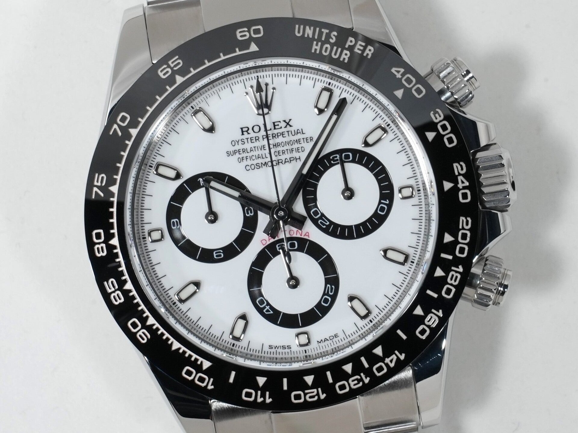ロレックス デイトナ Ref.116500LN ステンレススチール ホワイト文字盤