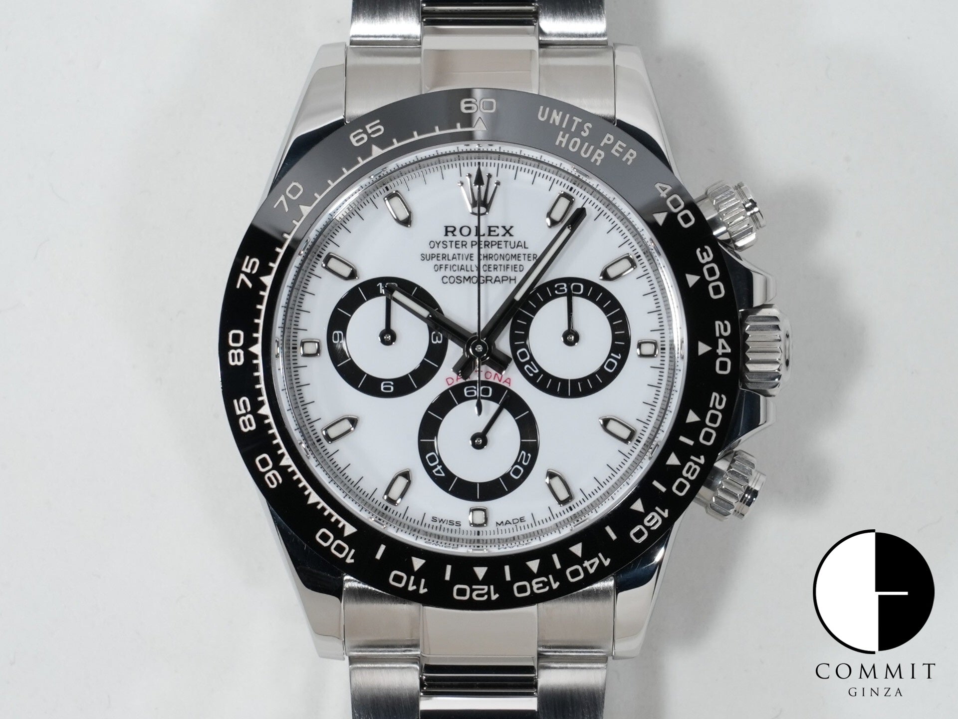 ロレックス デイトナ Ref.116500LN SS ホワイト文字盤 中古 cmtxuauo