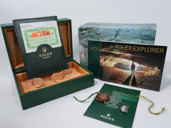 ロレックス エクスプローラーI Ref.114270 ステンレススチール ブラック文字盤