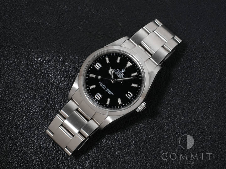 ロレックス エクスプローラーI Ref.114270 ステンレススチール ブラック文字盤