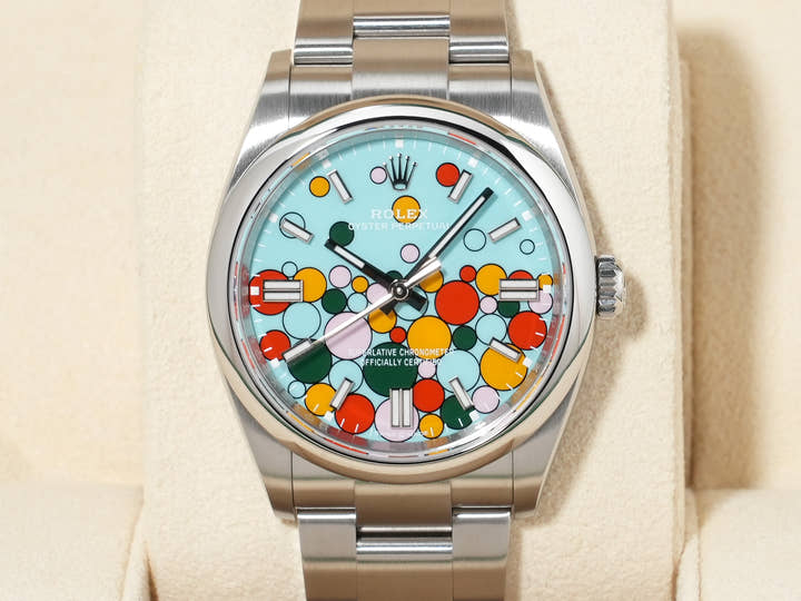 ロレックス オイスターパーペチュアル36 Ref.126000 ステンレススチール セレブレーションモチーフ文字盤