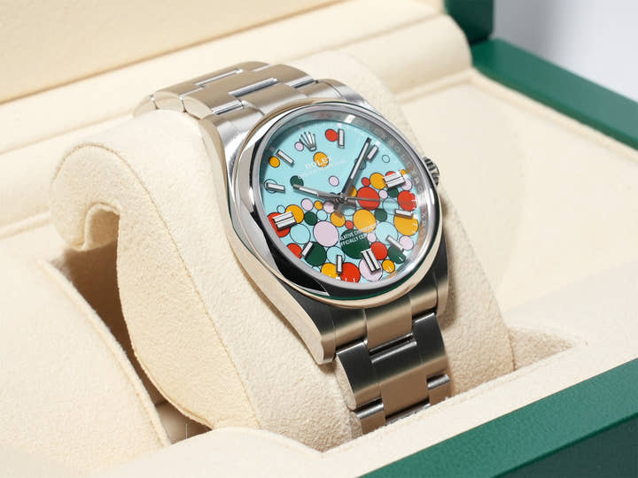 ロレックス オイスターパーペチュアル36 Ref.126000 ステンレススチール セレブレーションモチーフ文字盤