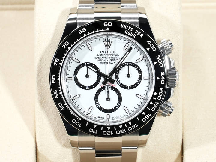 ロレックス デイトナ Ref.126500LN ステンレススチール ホワイト文字盤