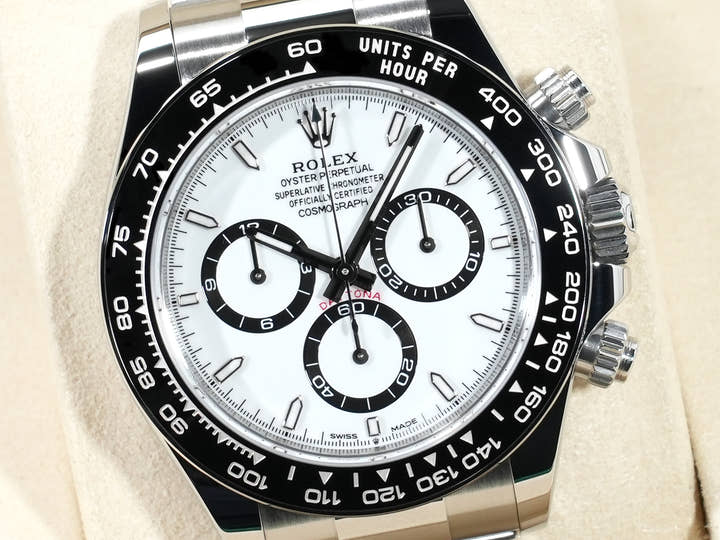 ロレックス デイトナ Ref.126500LN ステンレススチール ホワイト文字盤