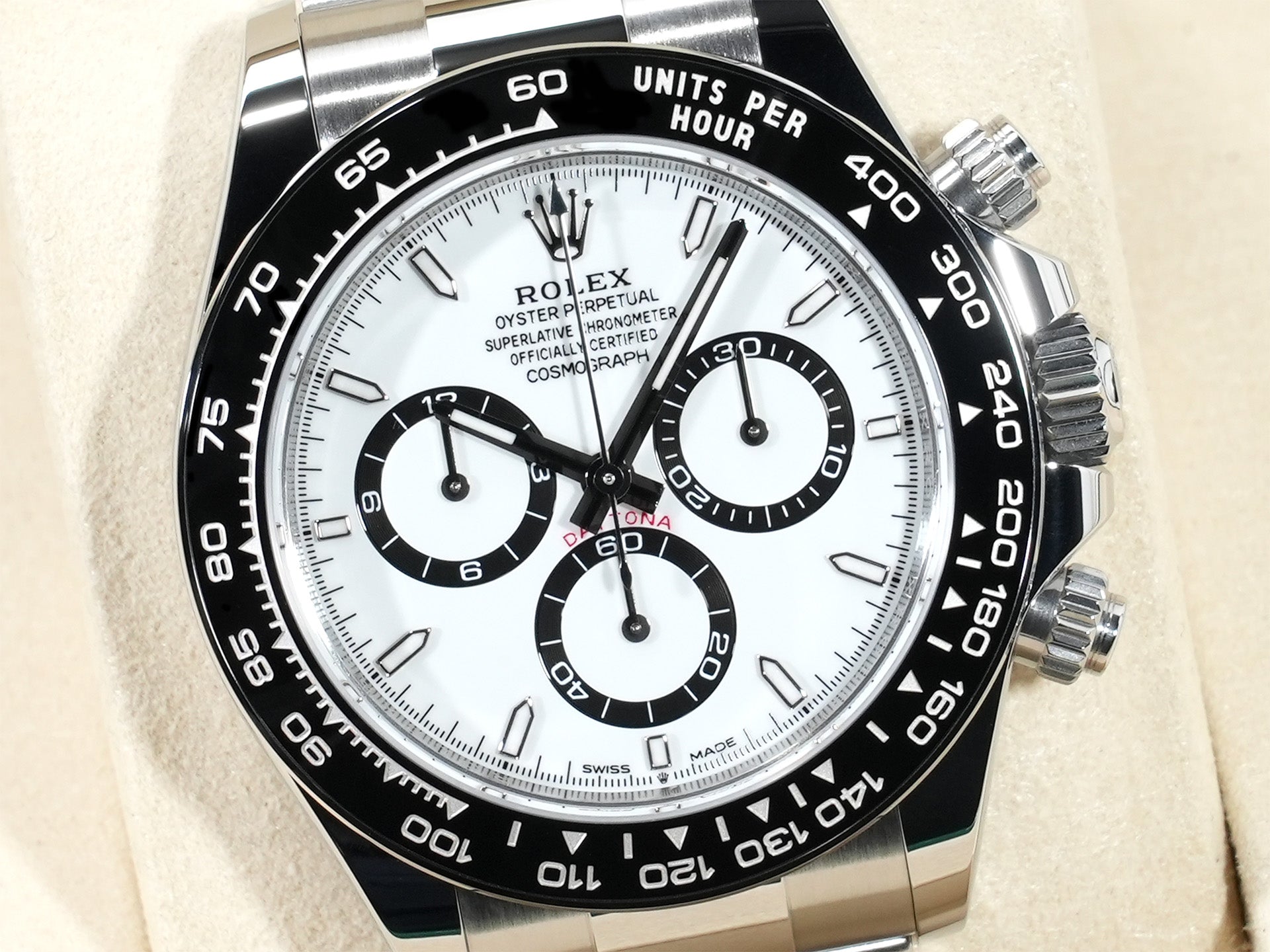 ロレックス デイトナ Ref.126500LN ステンレススチール ホワイト文字盤