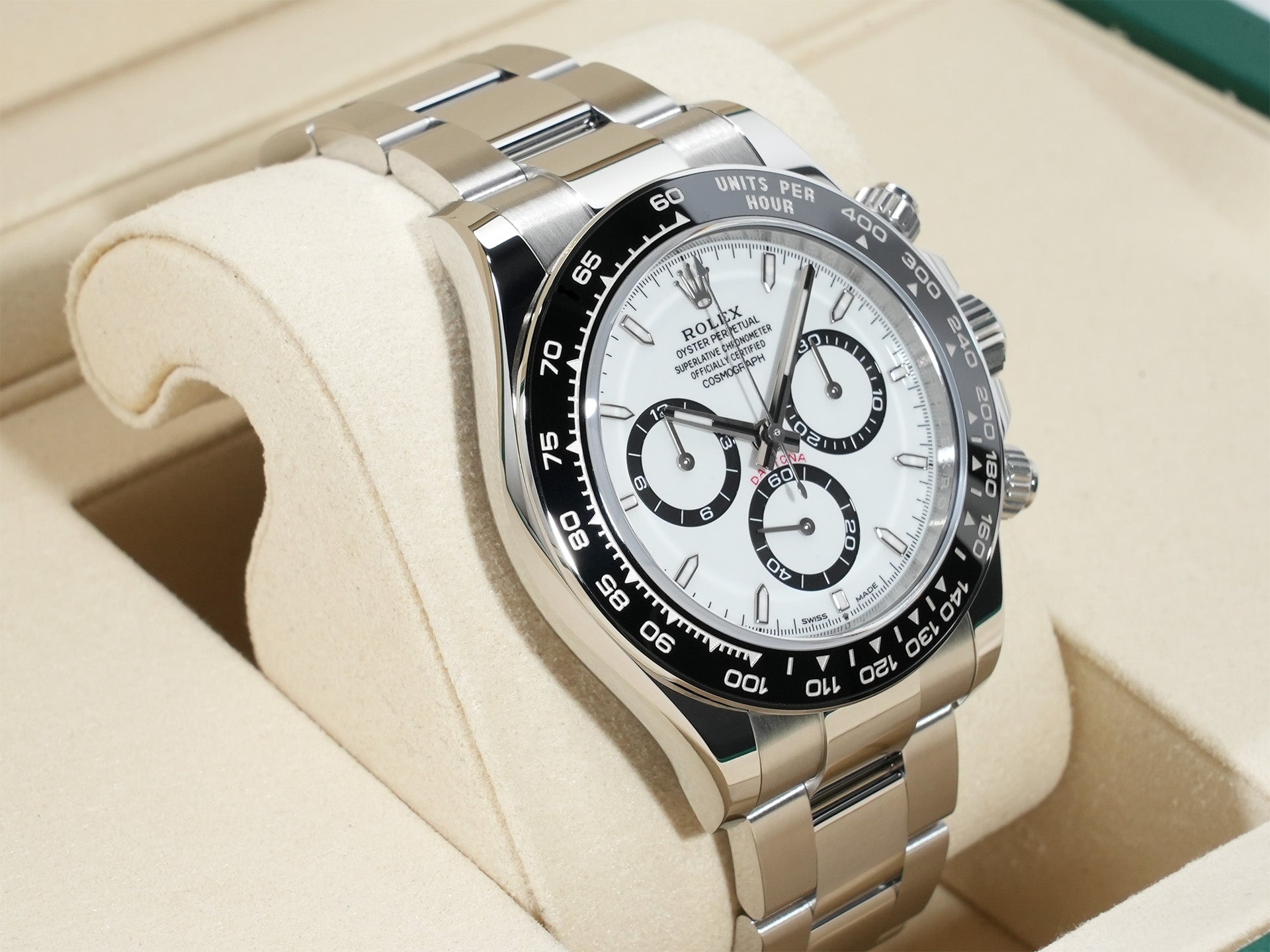 ロレックス デイトナ Ref.126500LN ステンレススチール ホワイト文字盤