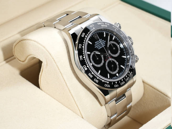 ロレックス デイトナ Ref.126500LN ステンレススチール ブラック文字盤