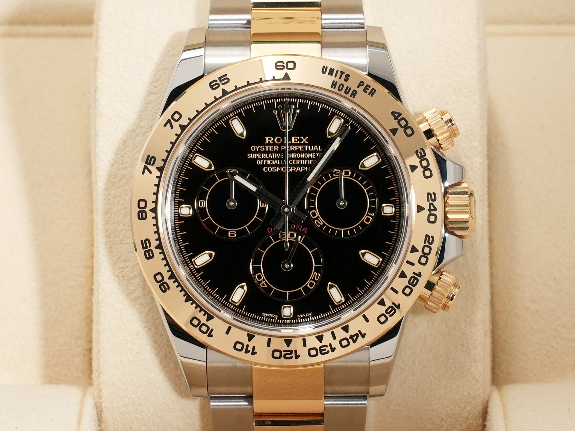 ロレックス デイトナ Ref.116503 SS/YG ブラック文字盤 美品 33oc9d5m